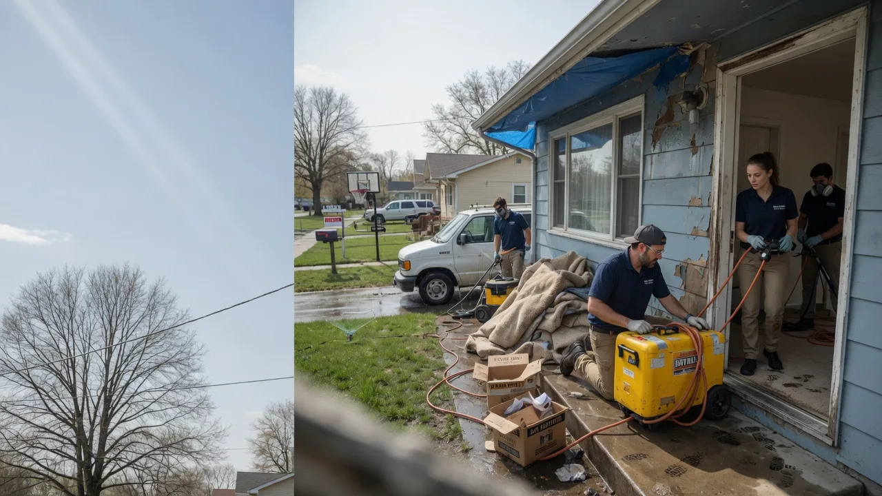 Basement Flood Cleanup in Corinth, TX near me